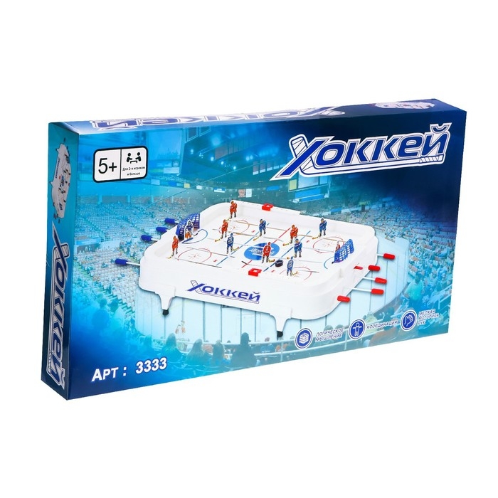 Настольный хоккей &laquo;Матч&raquo;, плоские игроки, от 2 игроков, 5+