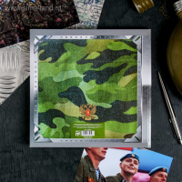 Дембельская книга на ленте &laquo;ДМБ&raquo;, 32 листа, 20 х 20 см