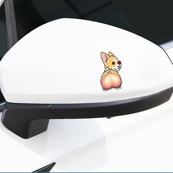 Аксессуар для авто "Корги", силиконовая, 7.5&times;5.6 см