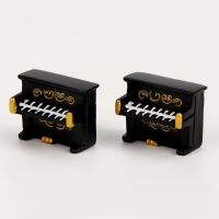 Миниатюра кукольная &laquo;Пианино&raquo;, набор 2 шт., размер 1 шт. &mdash; 2 &times; 1 &times; 2 см