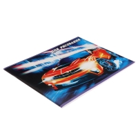 Альбом для рисования А4, 24 листа на скрепке "Тачки", обложка мелованный картон, внутренний блок офсет 100 г/м&sup2;