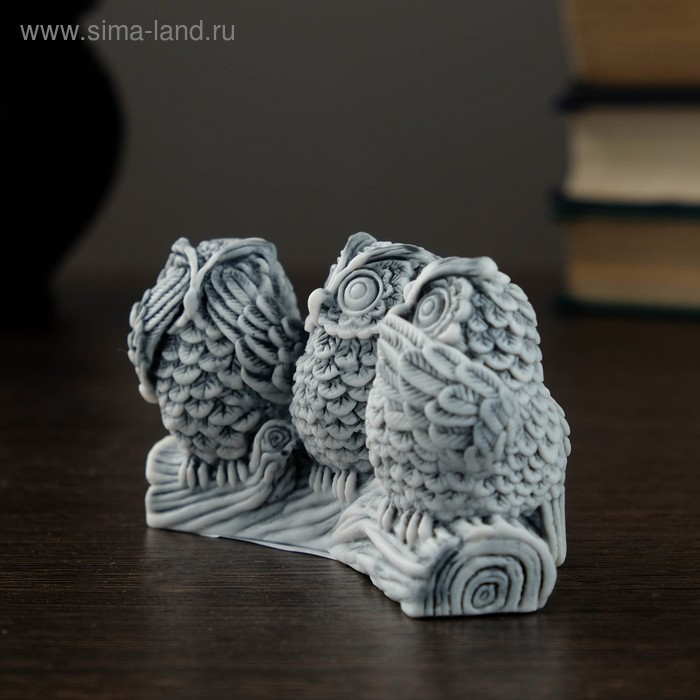 Сувенир "Три совы" 10см