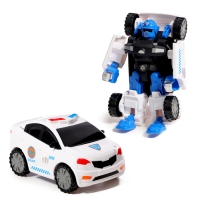 Набор роботов «Автоботы», 2 штуки, полицейский и пожарный Набор роботов «Автоботы», 2 штуки, полицейский и пожарный