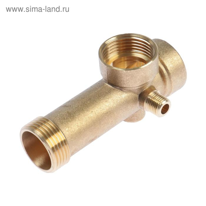 Штуцер пятивыводной TAEN, для монтажа манометра и реле давления, 110 мм Штуцер пятивыводной TAEN, для монтажа манометра и реле давления, 110 мм