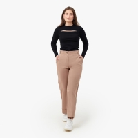 Лонгслив женский MINAKU: Basic line цвет черный, р-р 48 Лонгслив женский MINAKU: Basic line цвет черный, р-р 48