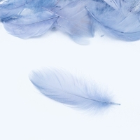 Наполнитель из перьев для шаров и подарков, серебро с глиттером, 10-12см 8 г Наполнитель из перьев для шаров и подарков, серебро с глиттером, 10-12см 8 г