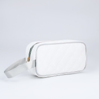 Косметичка на молнии, цвет белый Косметичка на молнии, цвет белый