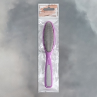 Пилка для ног, металлическая, с пилкой на ручке, 17 см, цвет МИКС Пилка для ног, металлическая, с пилкой на ручке, 17 см, цвет МИКС