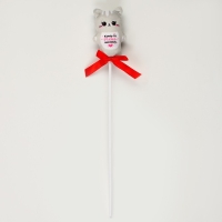Мягкая игрушка в букет "Кому-то очень милому" котик на палочке Мягкая игрушка в букет "Кому-то очень милому" котик на палочке
