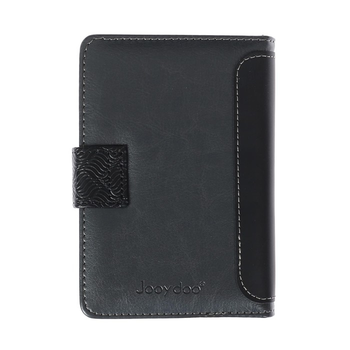 Ежедневник недатированный А6, 120 листов в клетку, тонированный срез, с хлястиком, обложка ПВХ, МИКС