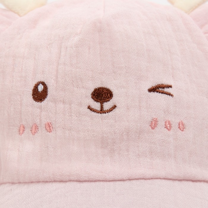 Кепка детская MINAKU, размер 40-42, цвет розовый Кепка детская MINAKU, размер 40-42, цвет розовый