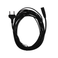 Кабель питания Luazon KDGN-004, штекер С7, 2.5 А, 5 м, чёрный Кабель питания Luazon KDGN-004, штекер С7, 2.5 А, 5 м, чёрный