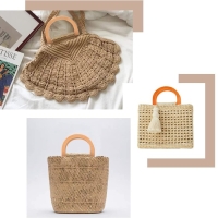 Ручки для сумки деревянные, 12 × 8,5 см, 2 шт, цвет тёмно-коричневый Ручки для сумки деревянные, 12 × 8,5 см, 2 шт, цвет тёмно-коричневый