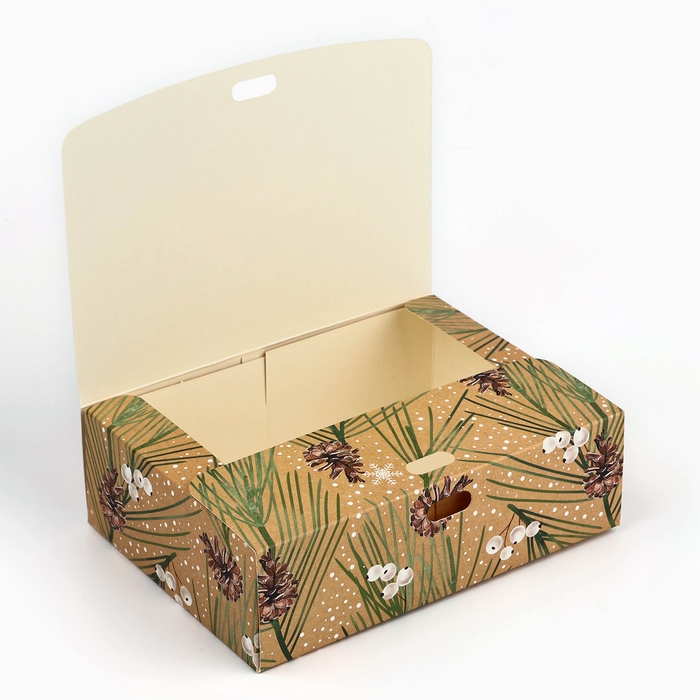 Коробка подарочная новогодняя складная &laquo;Волшебства и сказки&raquo;, 16.5 х 12.5 х 5 см, Новый год