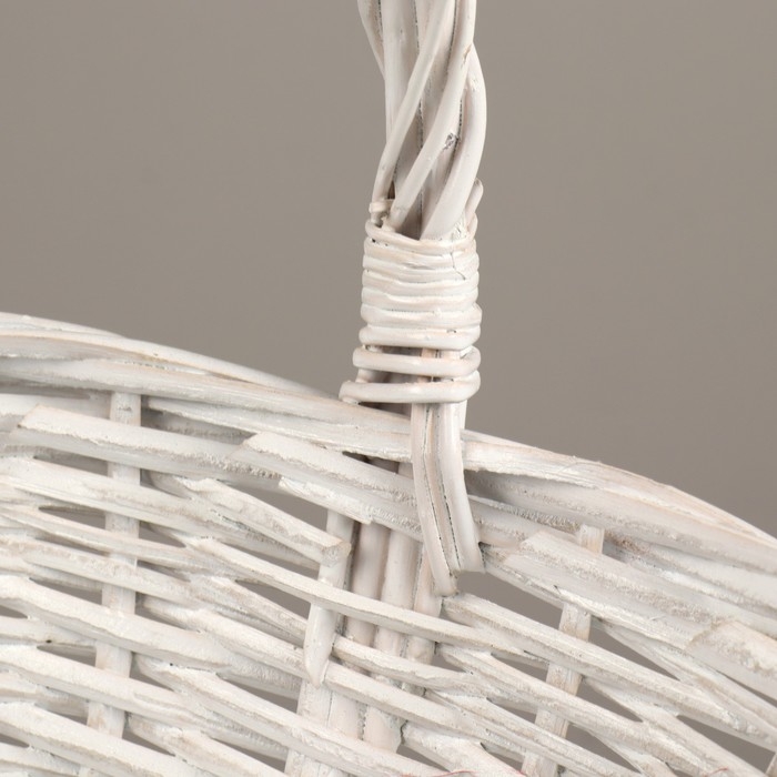 Корзина плетеная, 43х34х15/38 см, лоза Корзина плетеная, 43х34х15/38 см, лоза