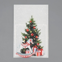 Коробка подарочная новогодняя складная &laquo;С новым годом&raquo;, 15 х 15 х 8 см, Новый год