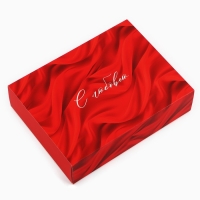 Коробка для сладостей &laquo;С любовью&raquo;, 20 х 15 х 5 см