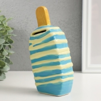 Копилка керамика "Подтаевшее эскимо" 8,2х3,8х15,5 см