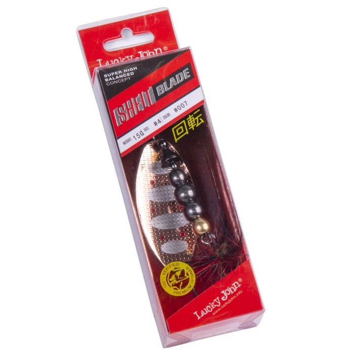 Блесна вращающаяся Lucky John SHELT BLADE 04, 15 г, цвет 007 Блесна вращающаяся Lucky John SHELT BLADE 04, 15 г, цвет 007