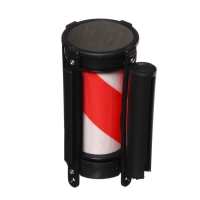 Кассета с вытяжной лентой-280см, красный, белый, высота-13см, ширина 6.6см,ширина ленты-80мм Кассета с вытяжной лентой-280см, красный, белый, высота-13см, ширина 6.6см,ширина ленты-80мм