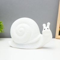 Ночник-мякиш "Улитка" LED RGB USB АКБ белый 9х22х16см RISALUX Ночник-мякиш "Улитка" LED RGB USB АКБ белый 9х22х16см RISALUX