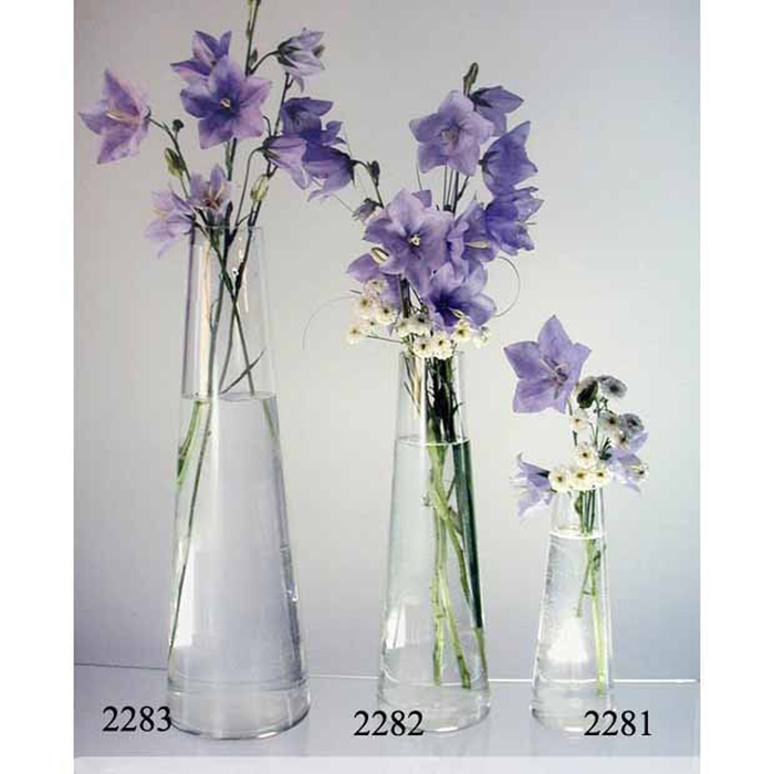 Ваза Ваза "Коническая" большая d-5.5см, 39х12х6см, 2л