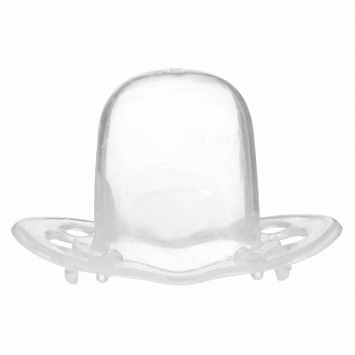 Соска - пустышка силиконовая ортодонтическая &laquo;Дино&raquo;, от 0 мес., с колпачком, цвет голубой