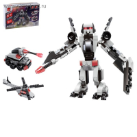 Конструктор-робот «Разведчик», 152 детали, 3 варианта сборки Конструктор-робот «Разведчик», 152 детали, 3 варианта сборки