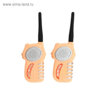 Набор раций «Я на связи», 2 штуки, работает от батареек Набор раций «Я на связи», 2 штуки, работает от батареек