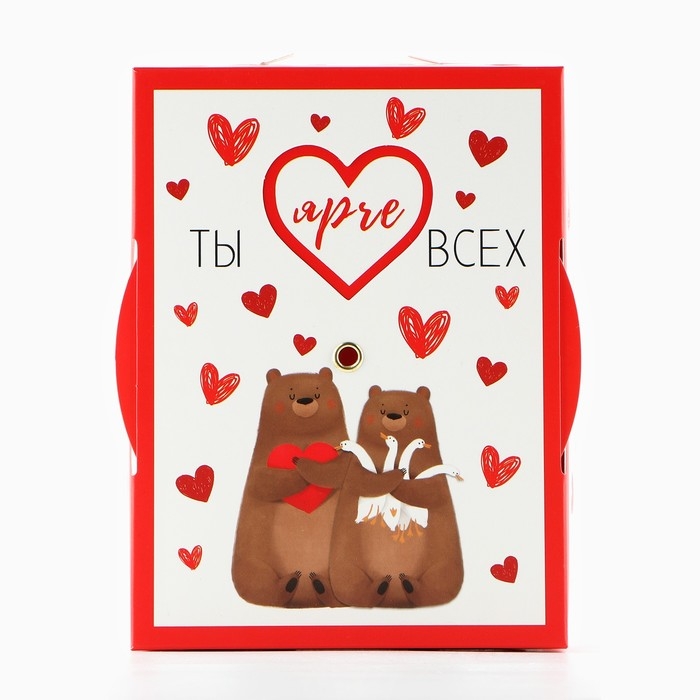 Коробка складная &laquo;Любовь &raquo;, 16 х 12 х 5 см