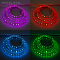 Светодиодная лента Ecola 14 &times; 7 мм, 50 м, IP68, SMD5050, 60 LED/м, 14.4 Вт/м, 220 В, свечение RGB