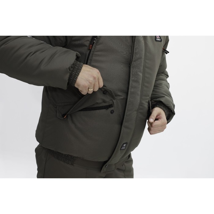 Костюм "ВЬЮГА", taslan, размер 48, цвет хаки