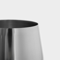 Бокал для вина из нержавеющей стали Magistro, 500 мл, 21&times;9,5 см, цвет серебряный