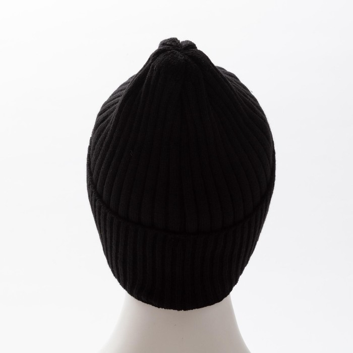 Шапка детская, цвет черный, размер 48-52 Шапка детская, цвет черный, размер 48-52