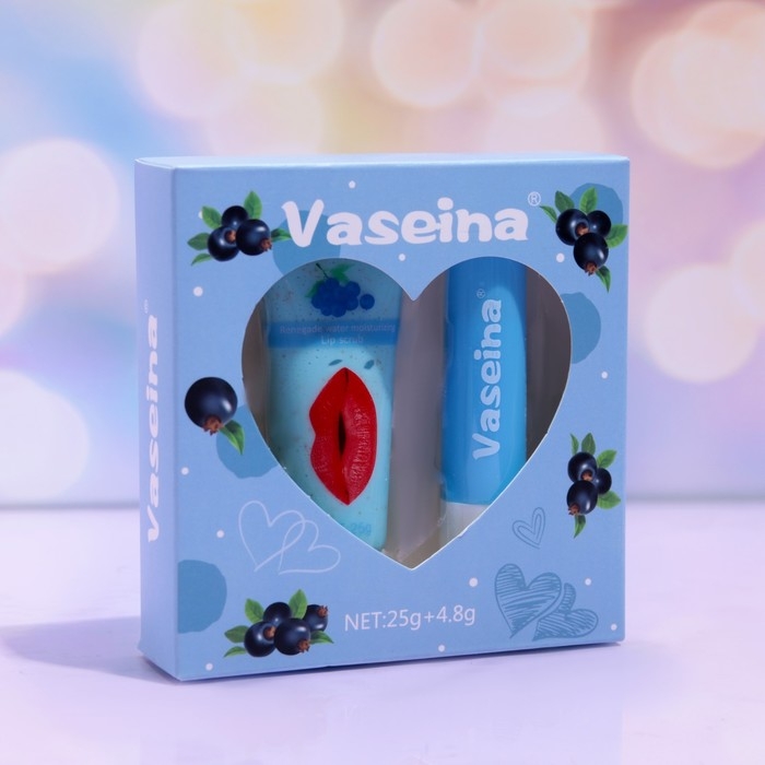 Набор для губ &laquo;Смородина&raquo; : бальзам и скраб