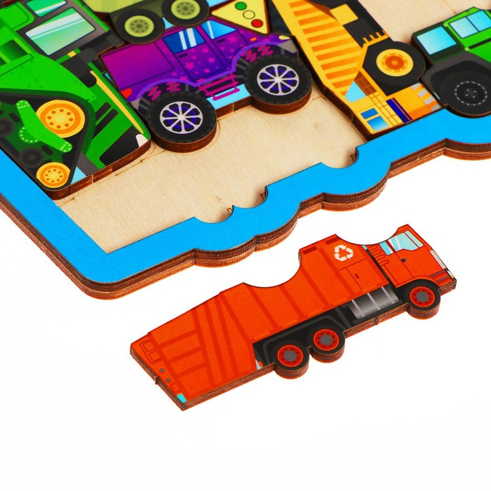 Головоломка &laquo;Большие колёса&raquo;