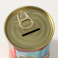 Копилка-банка металл "На сладости, для радости" Копилка-банка металл "На сладости, для радости"