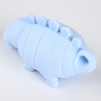 Мяч детский резиновый ёжка световой &laquo;Дино&raquo;, цвета МИКС , в шоубоксе