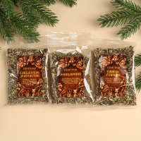 Подарочный набор &laquo;Крепкого здоровья&raquo;: три вида сбора трав 60 г ( 3 шт. х 20 г)., варенье из сосновых шишек 100 мл.