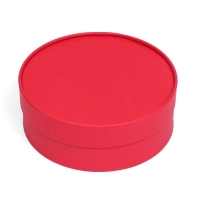 Подарочная коробка &laquo;Рубин&raquo;, красная, завальцованная, без окна, 20,5 х 7 см