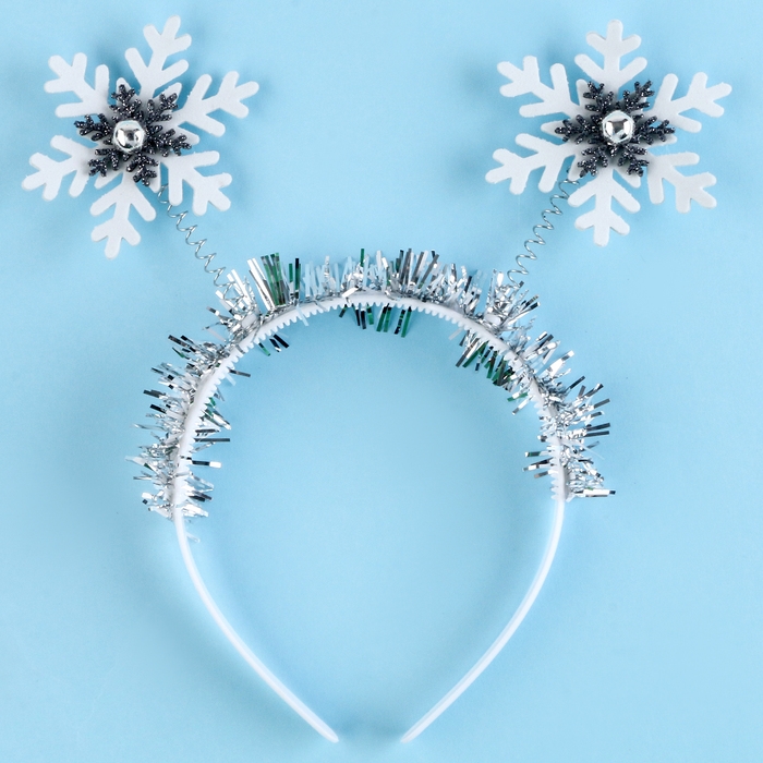 Новый год! Карнавальный ободок &laquo;Снежинка&raquo;
