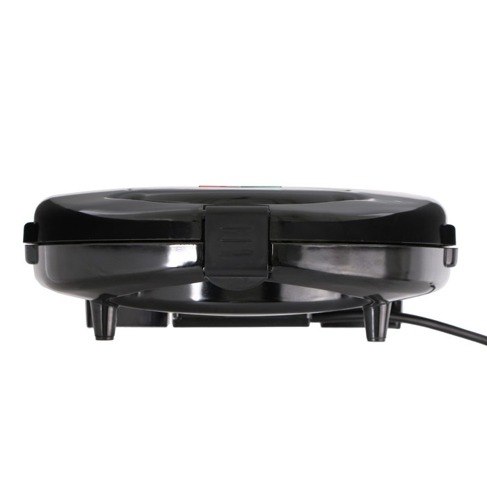 Электровафельница Luazon LT-07, 750 Вт, тонкие вафли, антипригарное покрытие, черная Электровафельница Luazon LT-07, 750 Вт, тонкие вафли, антипригарное покрытие, черная