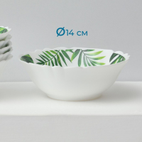 Сервиз столовый «Лист папоротника», 37 предметов, стеклокерамика Сервиз столовый «Лист папоротника», 37 предметов, стеклокерамика