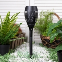 Светильник на солн. бат. "СТАРТ", "Маори Пламя" 9.5x50см, IP44, 36LED, эфф. огня, Т/БЕЛЫЙ Светильник на солн. бат. "СТАРТ", "Маори Пламя" 9.5x50см, IP44, 36LED, эфф. огня, Т/БЕЛЫЙ