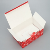 Коробка подарочная новогодняя складная &laquo;Волшебство&raquo;, 22 х 15 х 10 см, Новый год