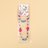 Бижутерия «Следуй за мечтой» набор для девочек: браслет и бусы, 7 х 9 см Бижутерия «Следуй за мечтой» набор для девочек: браслет и бусы, 7 х 9 см