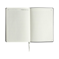 Ежедневник датированный 2024 A5 176 листов, deVENTE.Saltos, мягкая обложка из искусственной кожи, ляссе, кремовый блок 70 г/м2, чёрный Ежедневник датированный 2024 A5 176 листов, deVENTE.Saltos, мягкая обложка из искусственной кожи, ляссе, кремовый блок 70 г/м2, чёрный