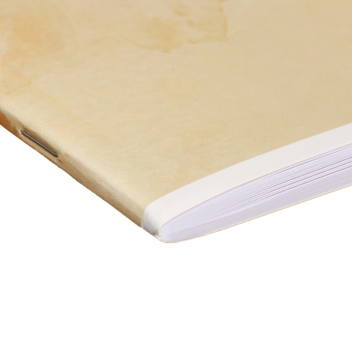 Альбом для рисования А4, 40 листов, на скрепке, "ГЛОБУС и ПАНДА", обложка мелованный картон, выборочный твин-лак, УФ-лак, блок 100 г/м&sup2;