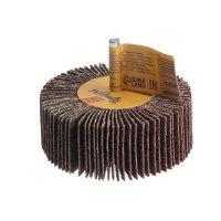 Круг лепестковый радиальный ТУНДРА, 80&times;30&times;6 мм, Р40