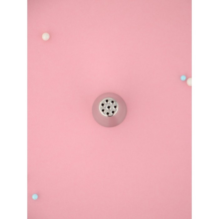 Насадка кондитерская KONFINETTA &laquo;Травка&raquo;, d=2,4 см, выход d=1,2 см, форма микс, нержавеющая сталь